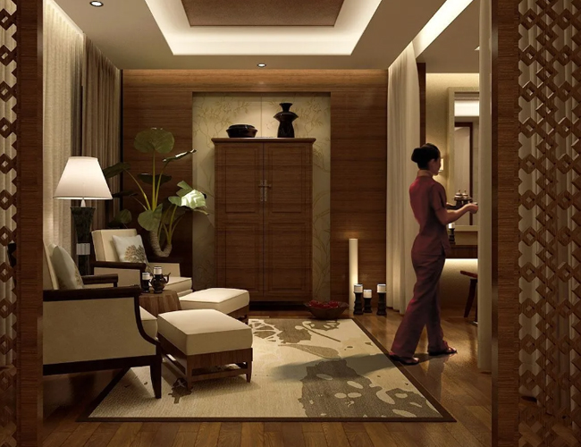 青岛市南Xinxi养生会馆养生会馆spa馆环境展示二